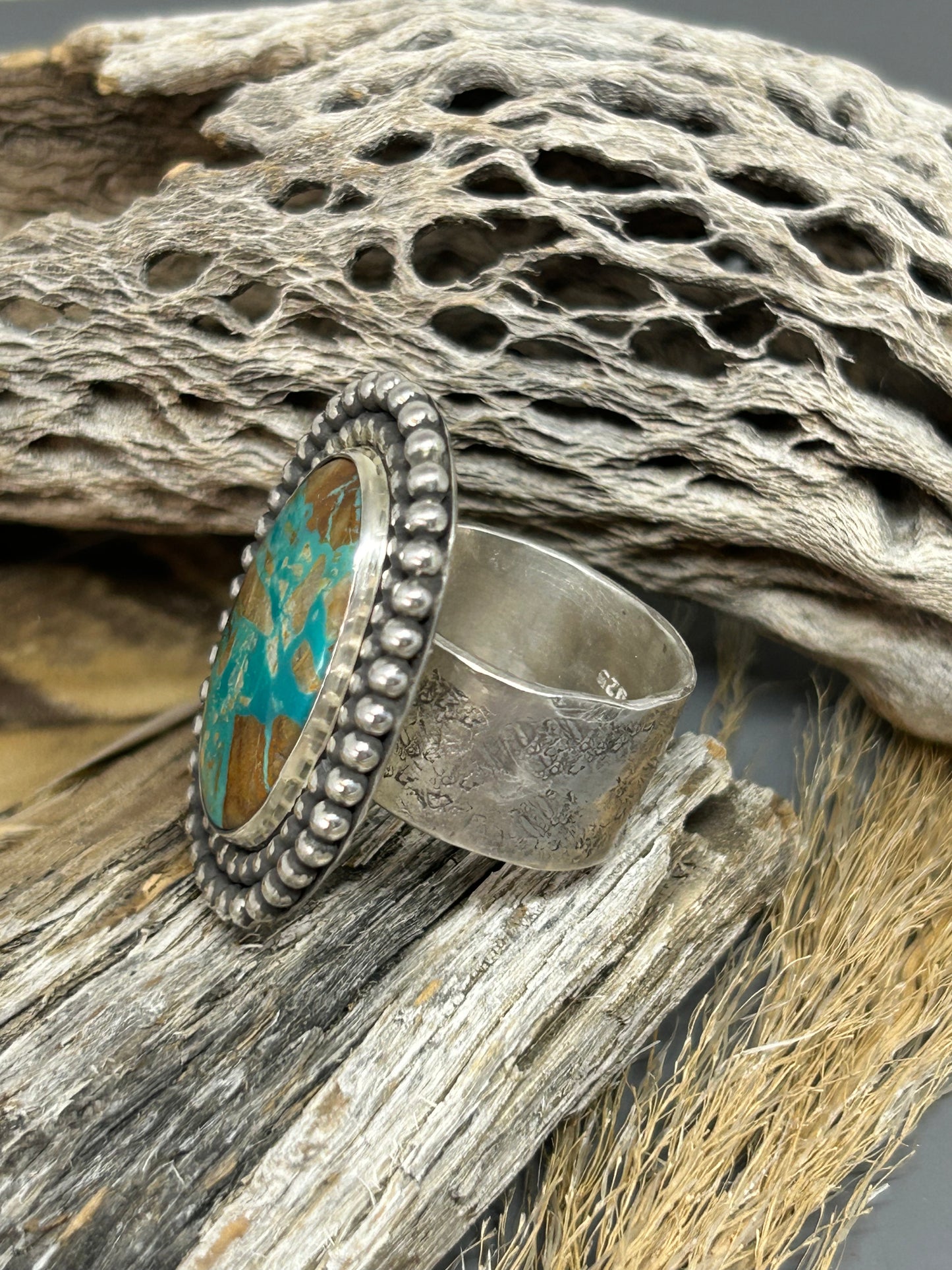 Royston Turquoise Sterling Silver Ring