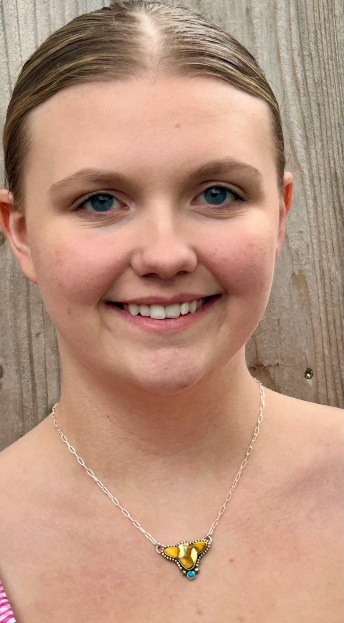 Cow Head Necklace Honey Rose Dahlia - Taylor Made Silver