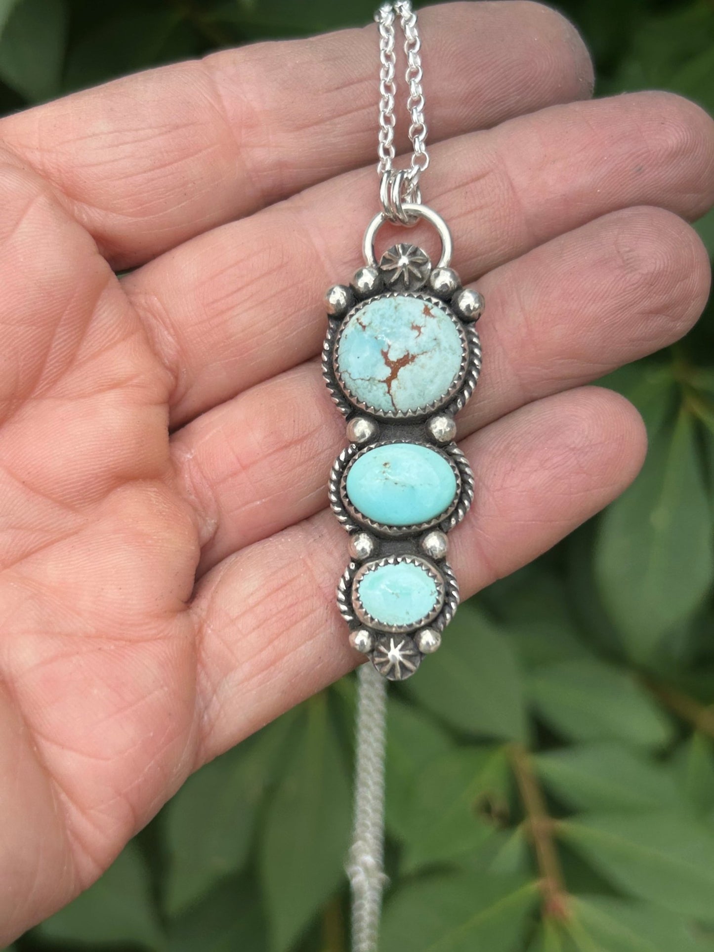 Golden Hills Trio Necklace - Taylor Made Silver
