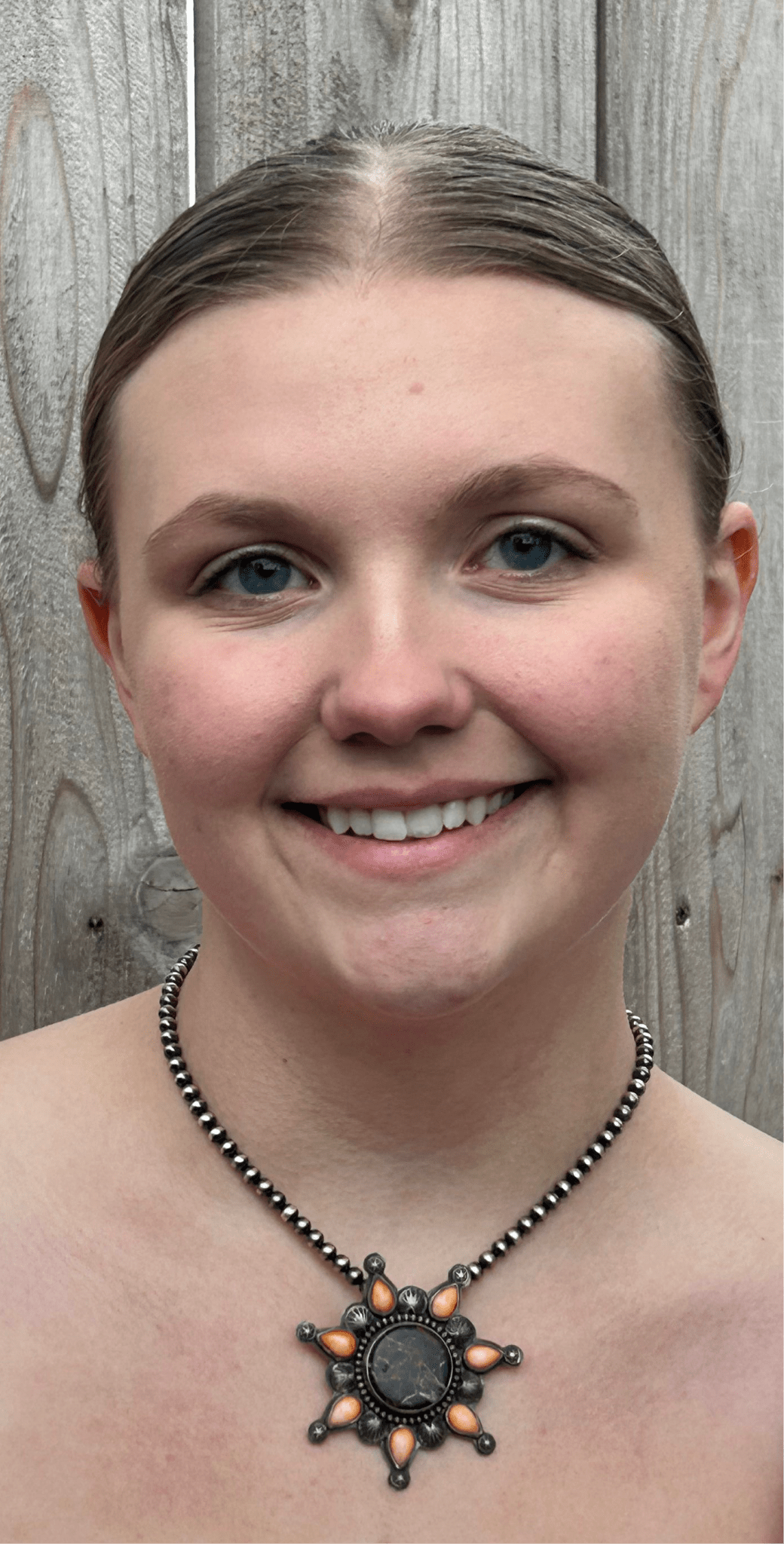 Iron Buffalo Spiny Oyster Sterling Silver Pendant. - Taylor Made Silver