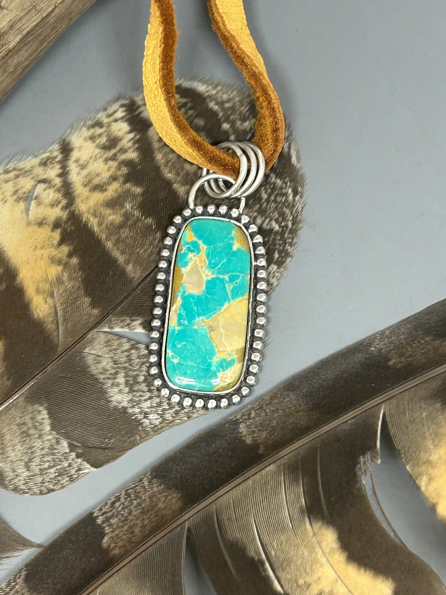 Royston Turquoise Sterling Silver Necklace - Taylor Made Silver