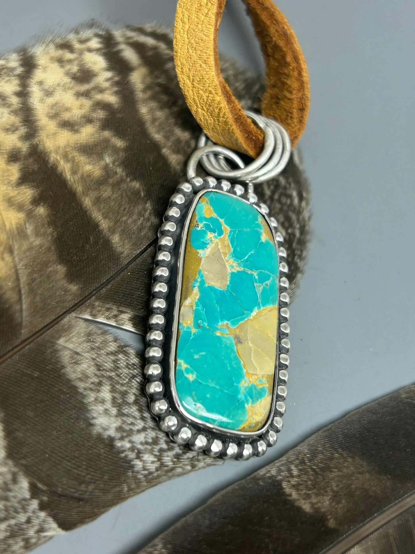 Royston Turquoise Sterling Silver Necklace - Taylor Made Silver