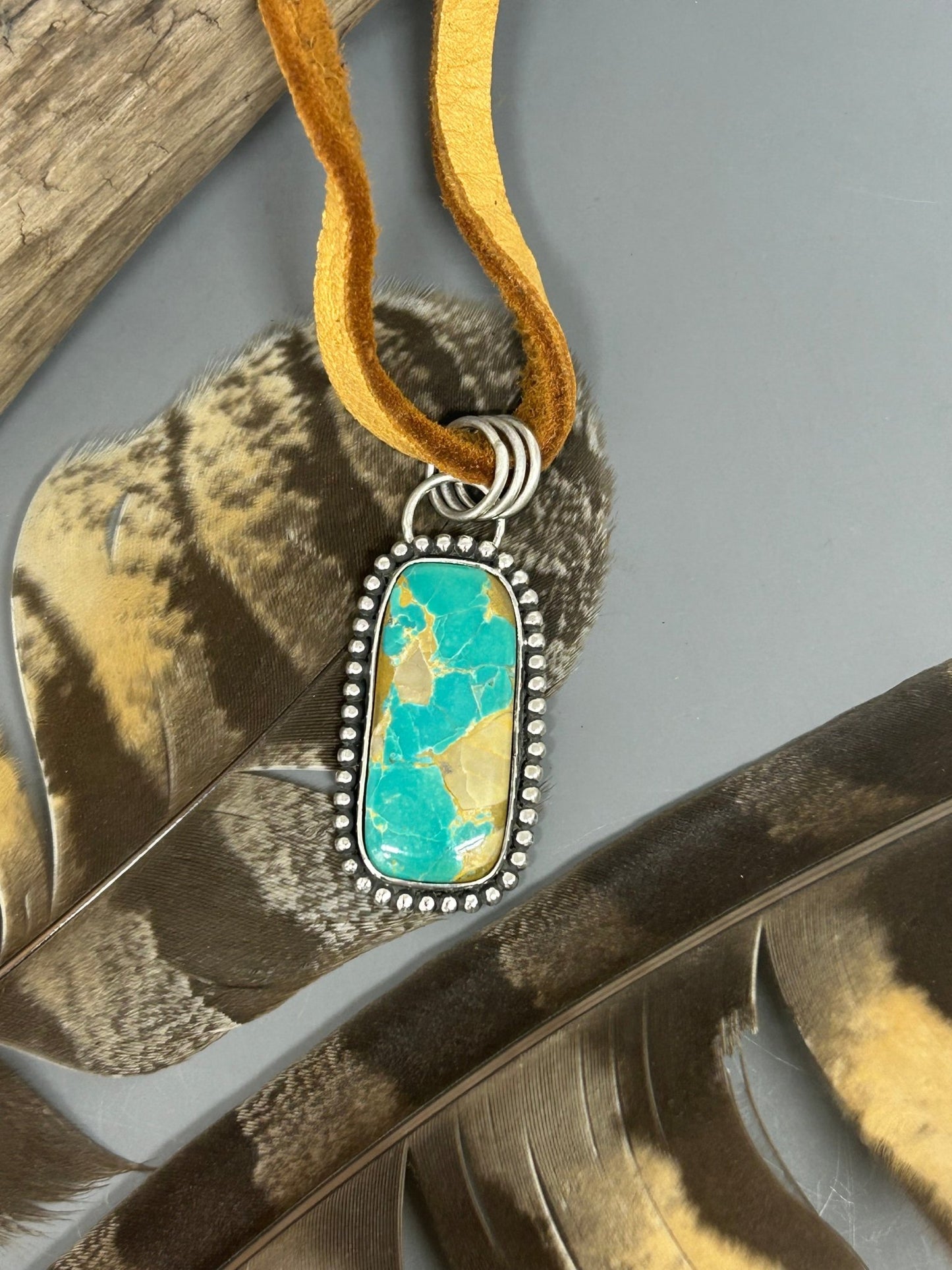 Royston Turquoise Sterling Silver Necklace - Taylor Made Silver
