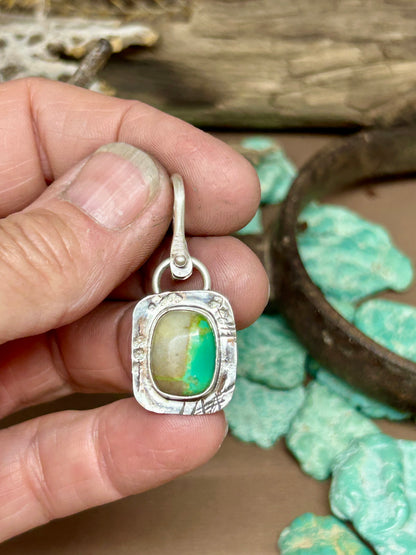Reserved for Gina Tuff Gurlz Pendant 12 Royston Turquoise Sterling Silver