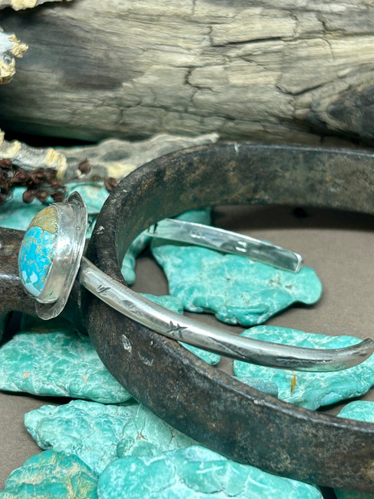 Tuff Gurlz Cuff 1 Royston Turquoise Sterling Silver