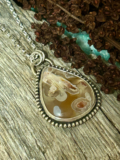 Bryson’s Turkish Agate Necklace