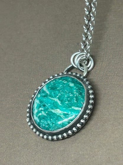 Amazonite Necklace Made By Bryson
