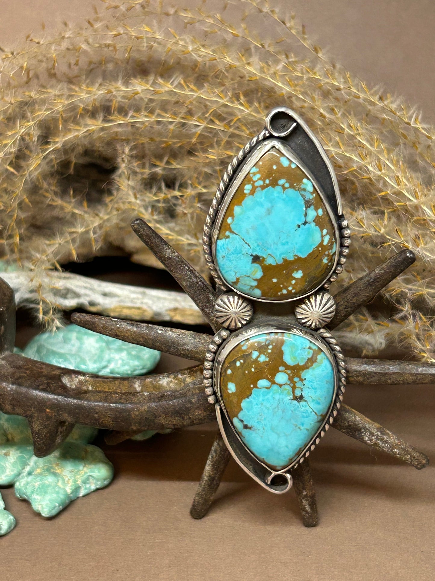 Southwestern Turquoise Statement Ring