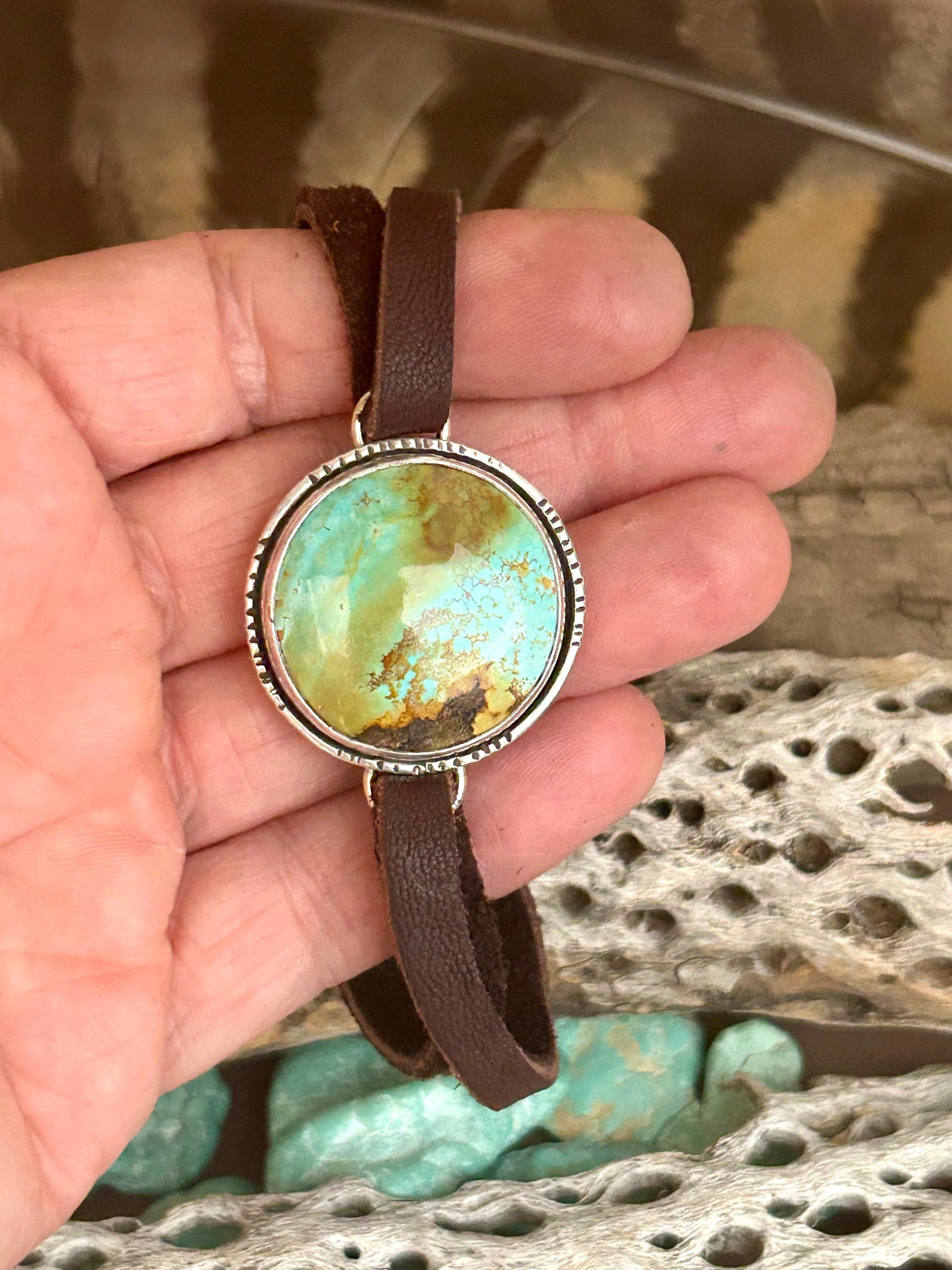 Hubei Turquoise Slide Bracelet