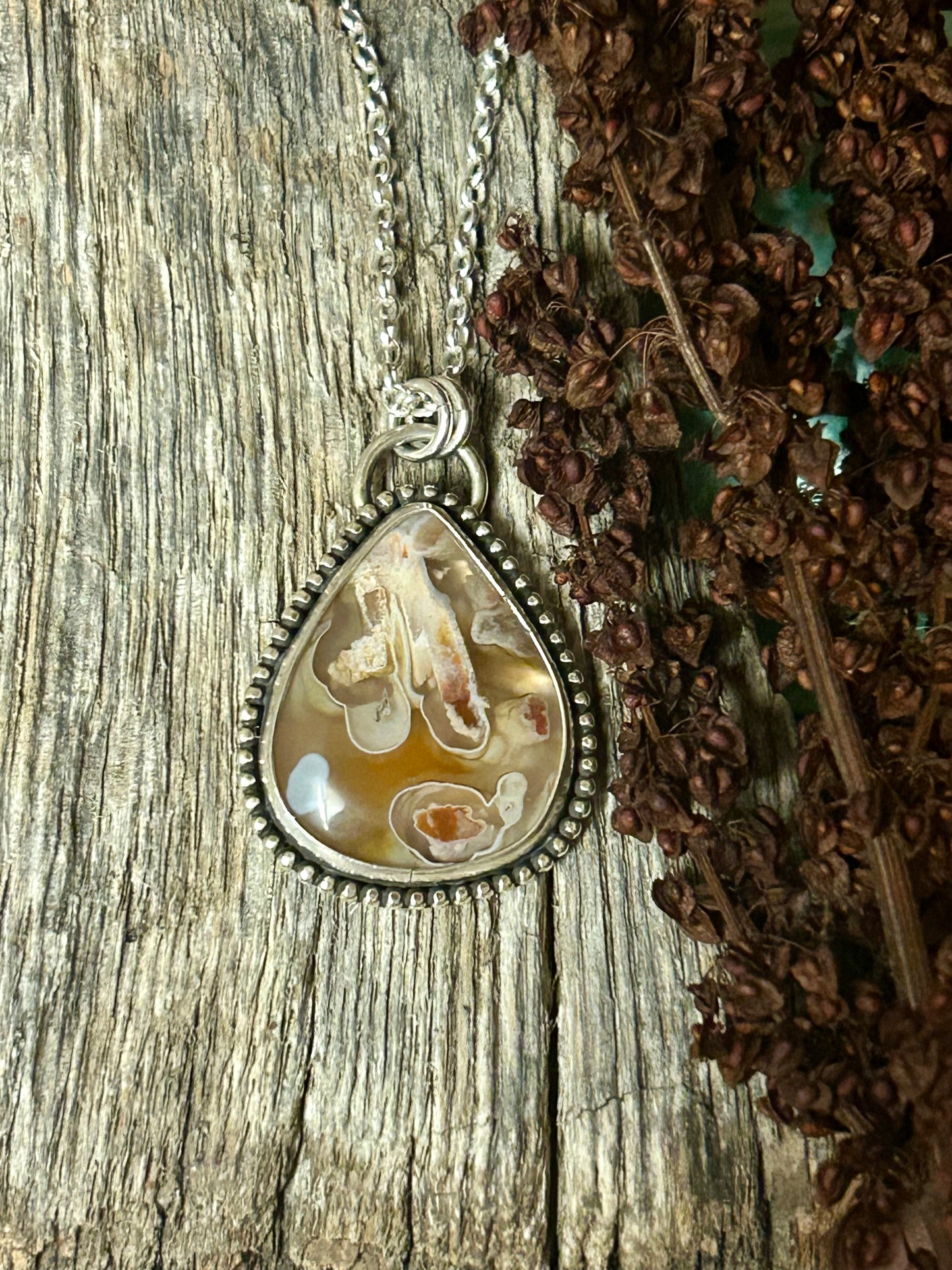 Bryson’s Turkish Agate Necklace