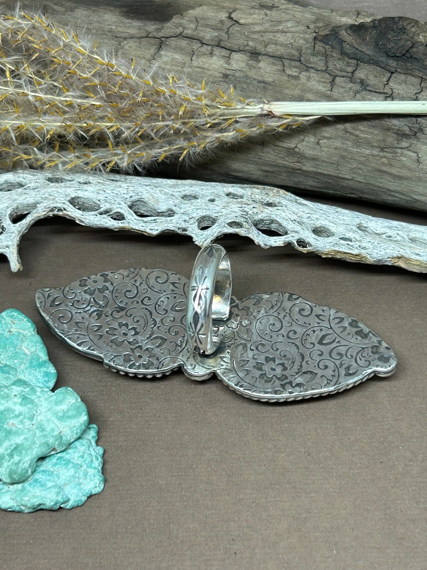 Southwestern Turquoise Statement Ring