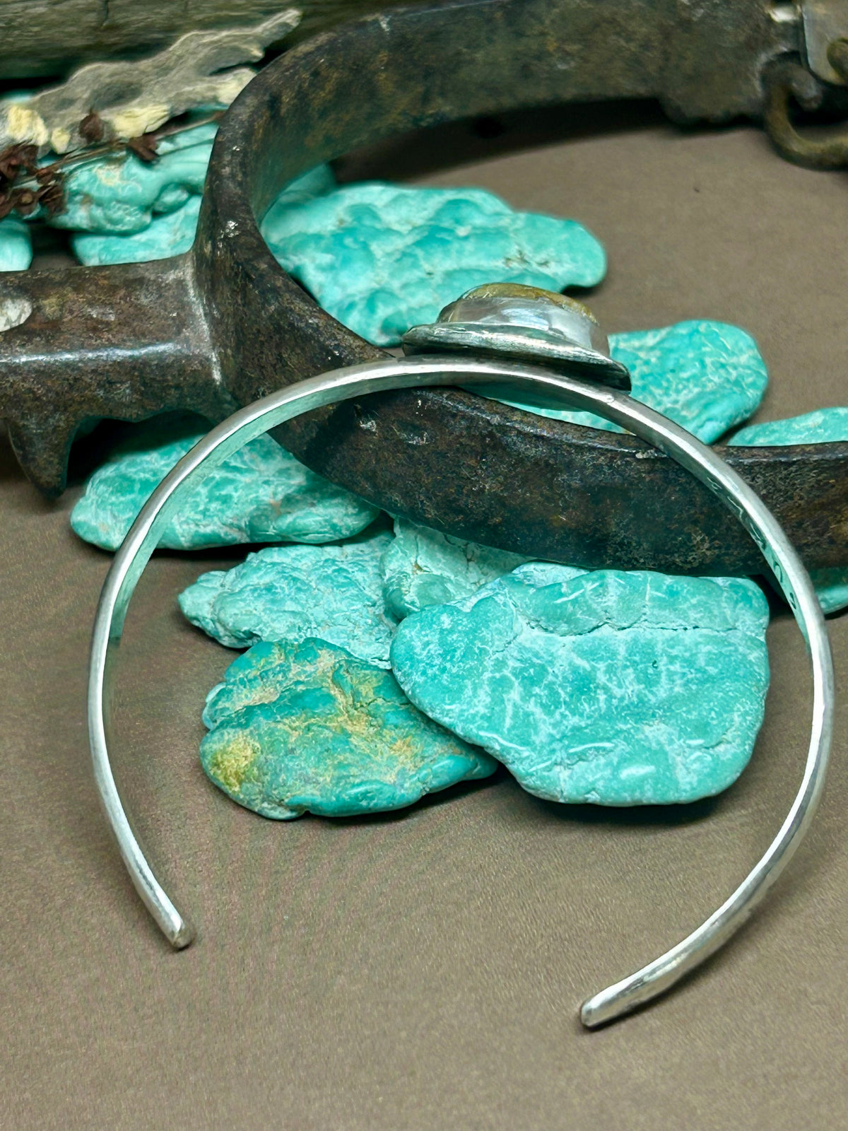 Tuff Gurlz Cuff 1 Royston Turquoise Sterling Silver