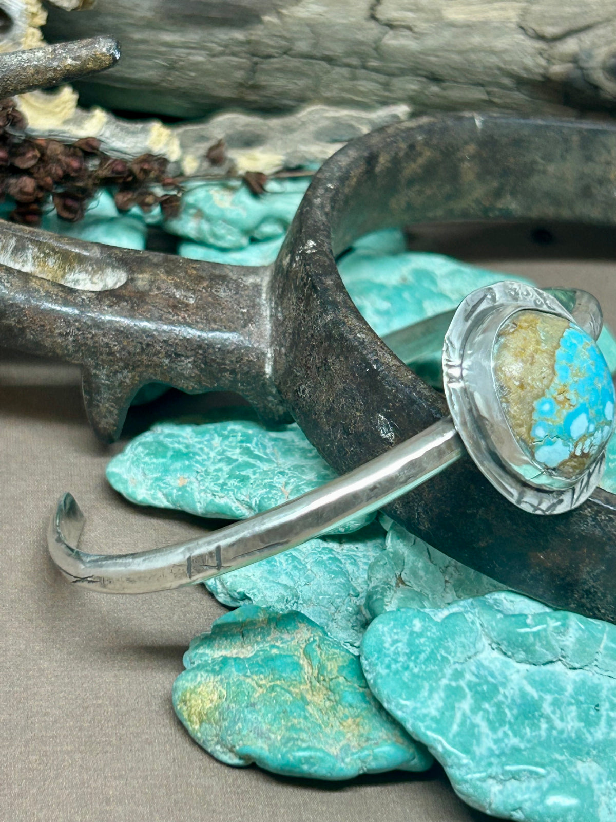 Tuff Gurlz Cuff 1 Royston Turquoise Sterling Silver