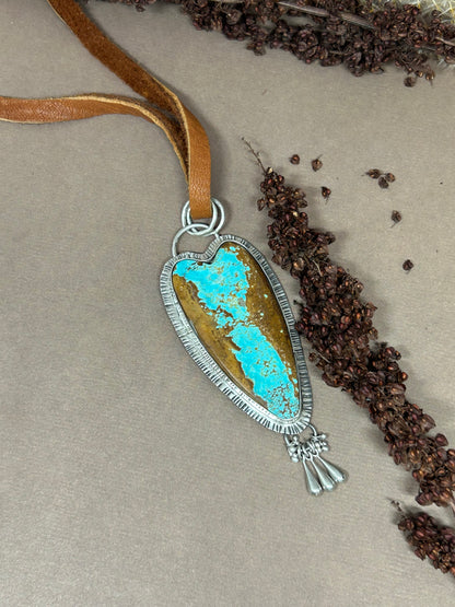 All You Need Is Love Turquoise Heart Necklace