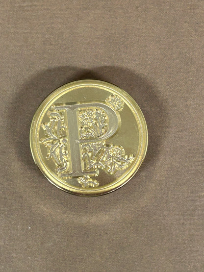 Initial Wax Seal Charm Necklaces