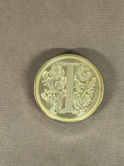 Initial Wax Seal Charm Necklaces