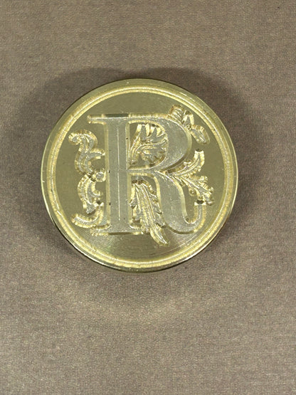 Initial Wax Seal Charm Necklaces