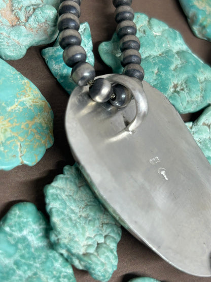 Tuff Gurlz Pendant 2 Royston Turquoise Sterling Silver