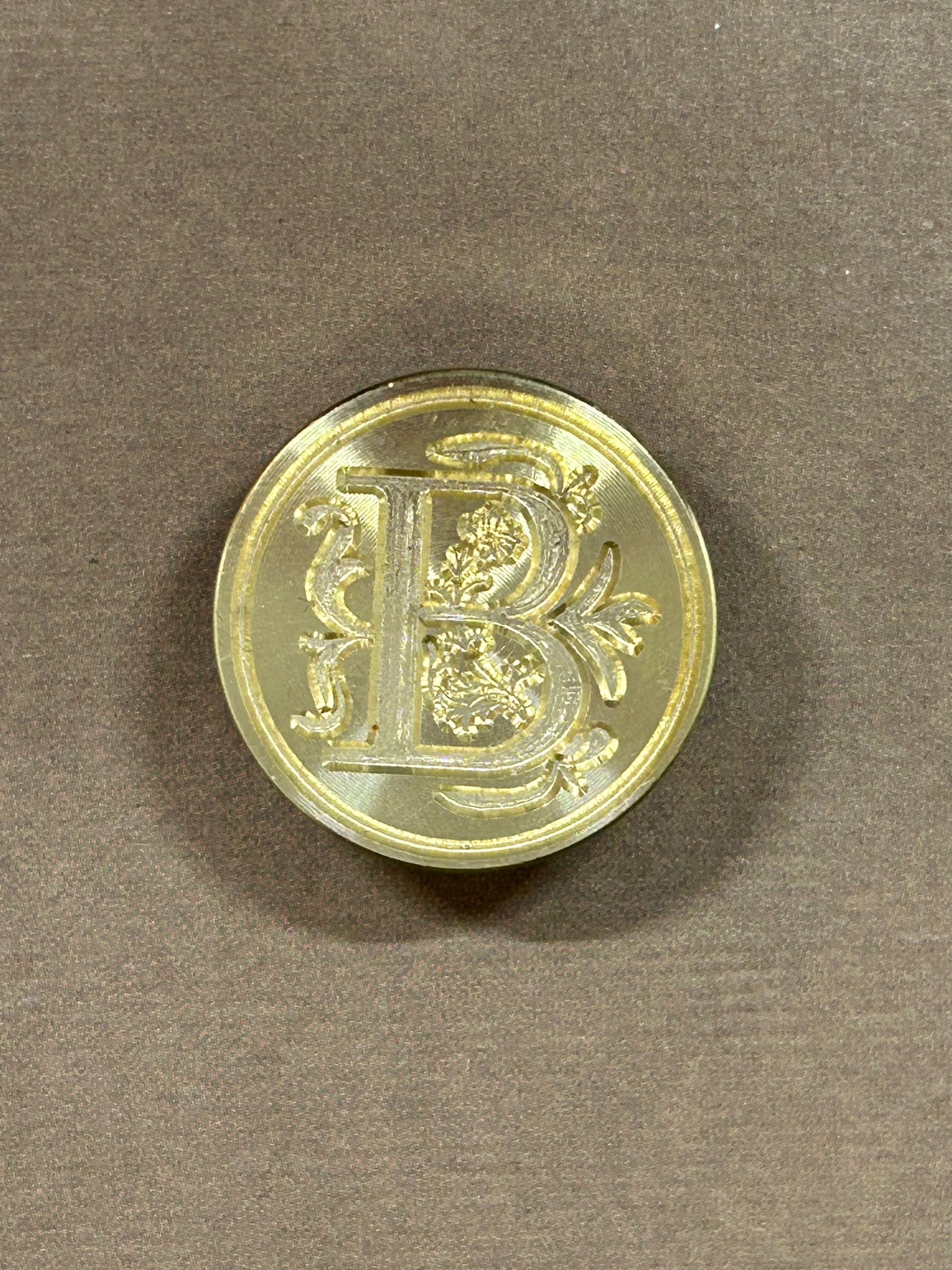 Initial Wax Seal Charm Necklaces