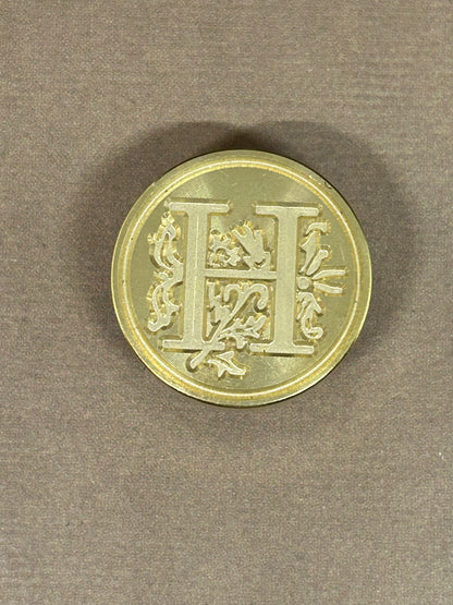 Initial Wax Seal Charm Necklaces