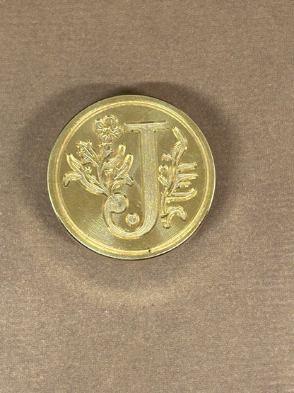 Initial Wax Seal Charm Necklaces