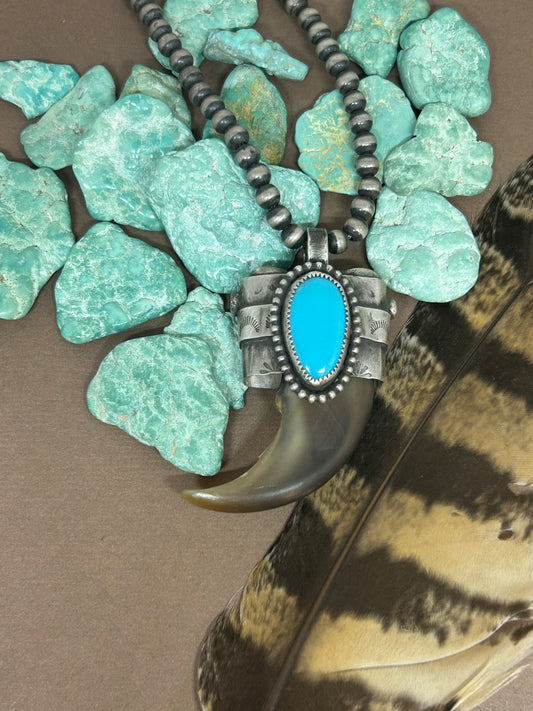 Bear Claw Pendant Pilot Mountain Bamboo Coral