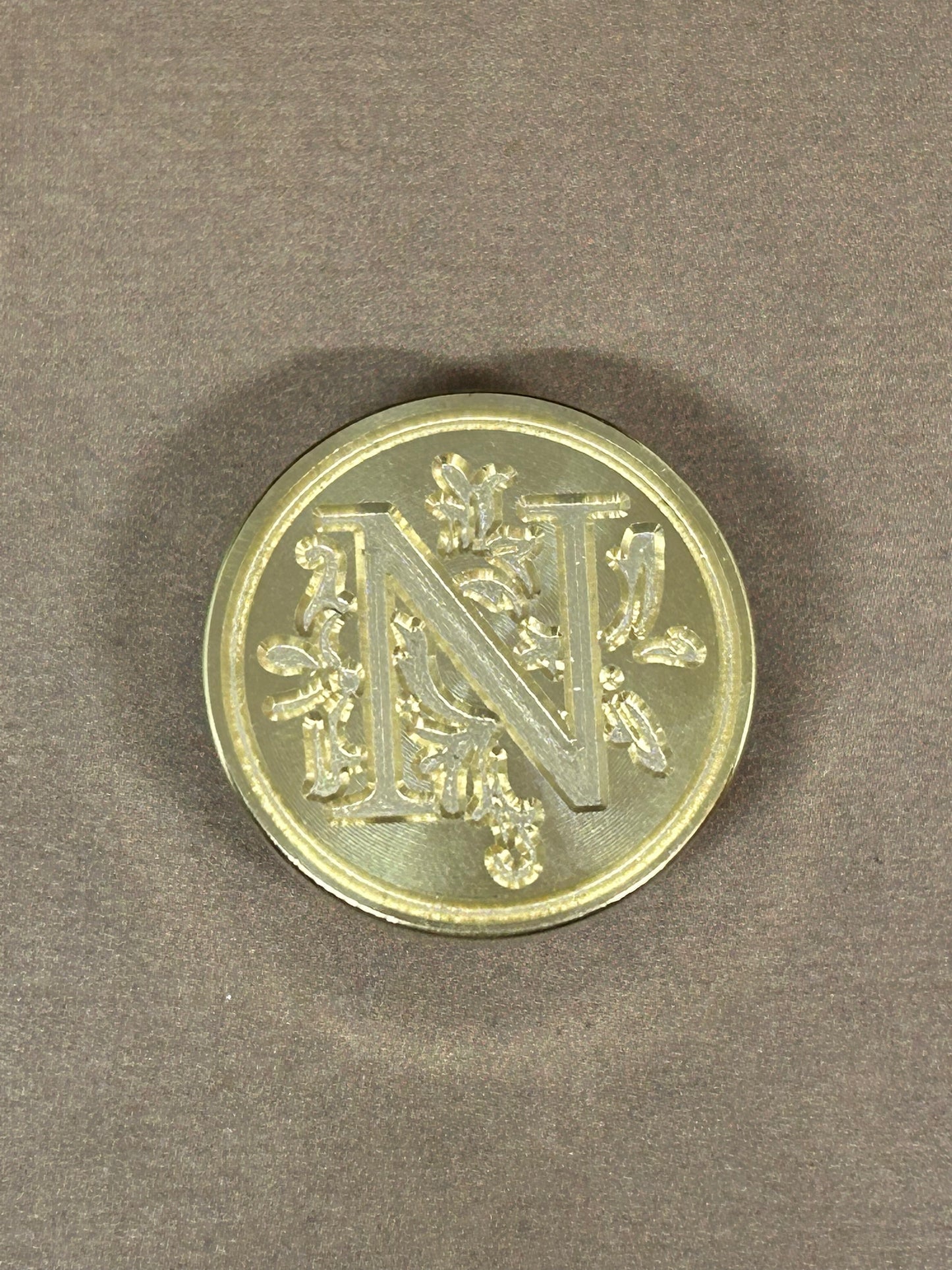 Initial Wax Seal Charm Necklaces