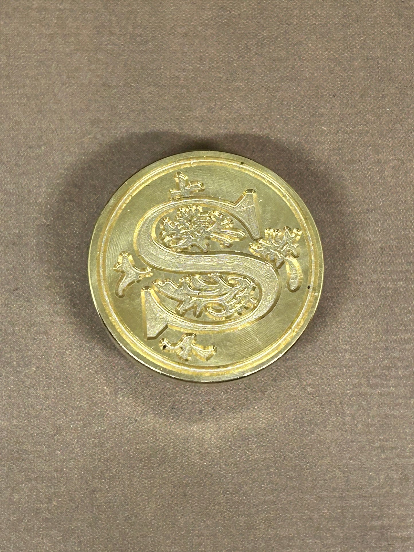 Initial Wax Seal Charm Necklaces