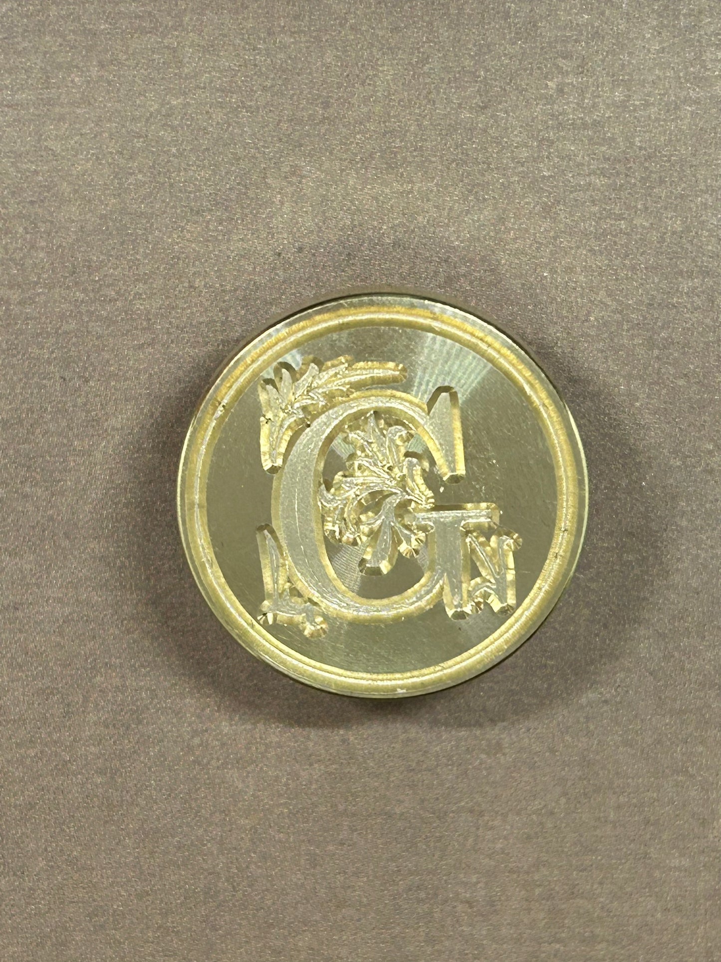 Initial Wax Seal Charm Necklaces