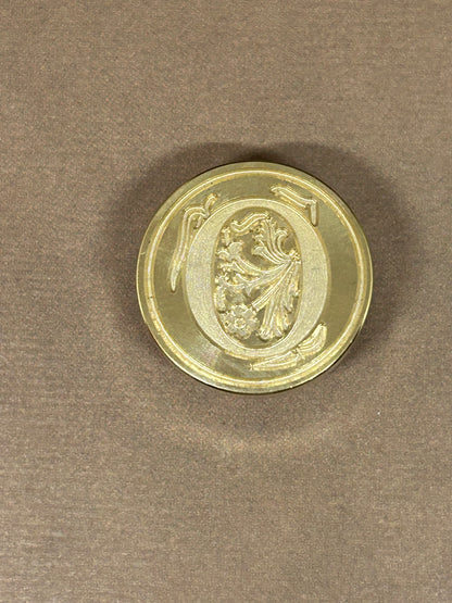 Initial Wax Seal Charm Necklaces