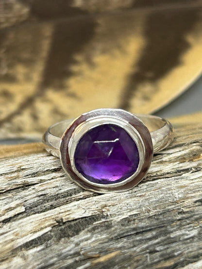 Amethyst Sterling Silver Ring