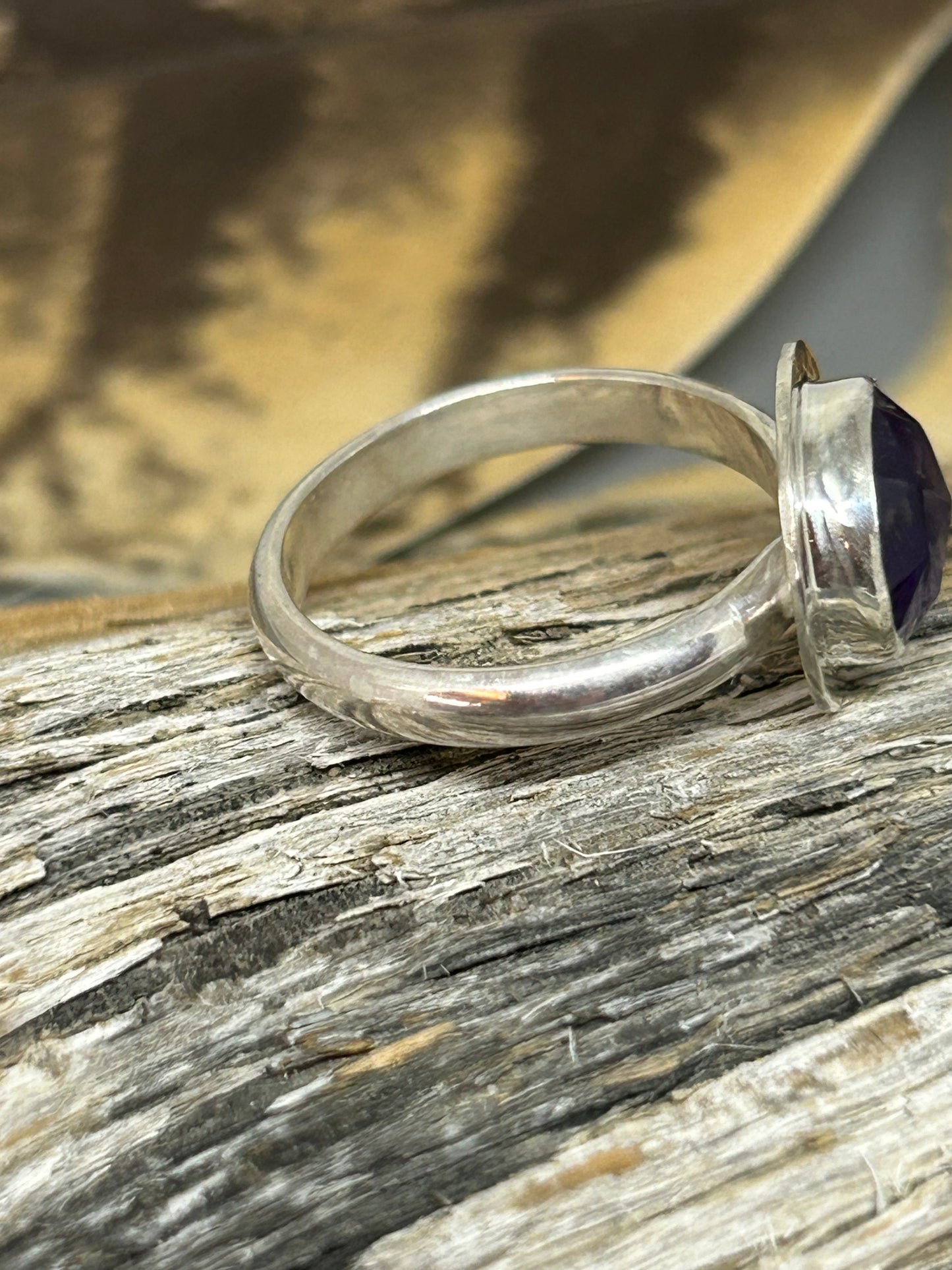 Amethyst Sterling Silver Ring