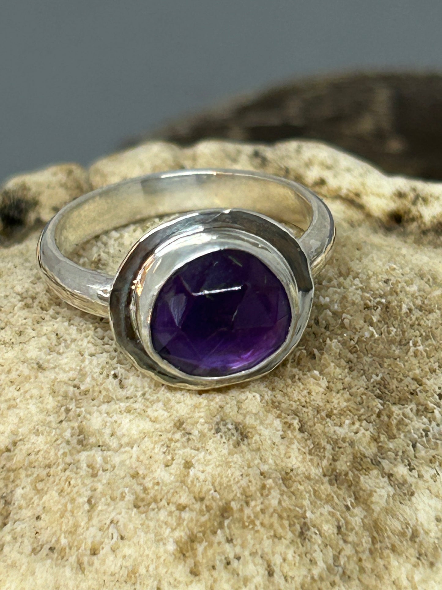 Amethyst Sterling Silver Ring