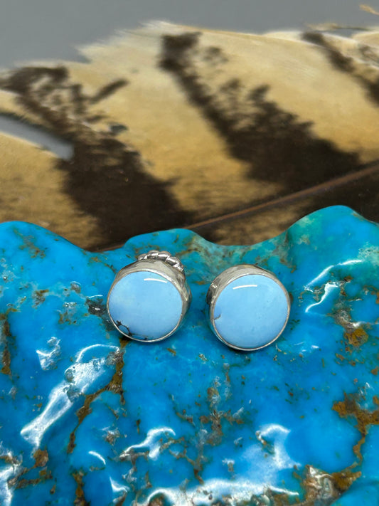 Golden Hills Turquoise Stud Earrings