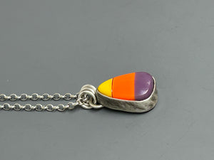 Candy Corn Necklace 1