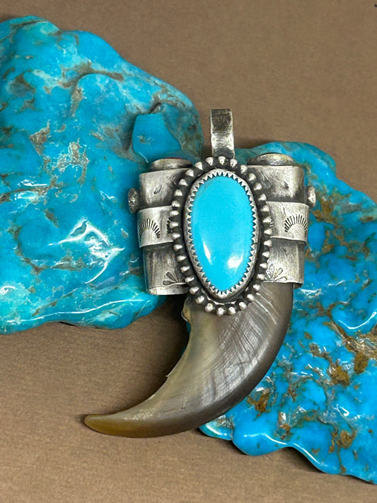 Bear Claw Pendant Pilot Mountain Bamboo Coral