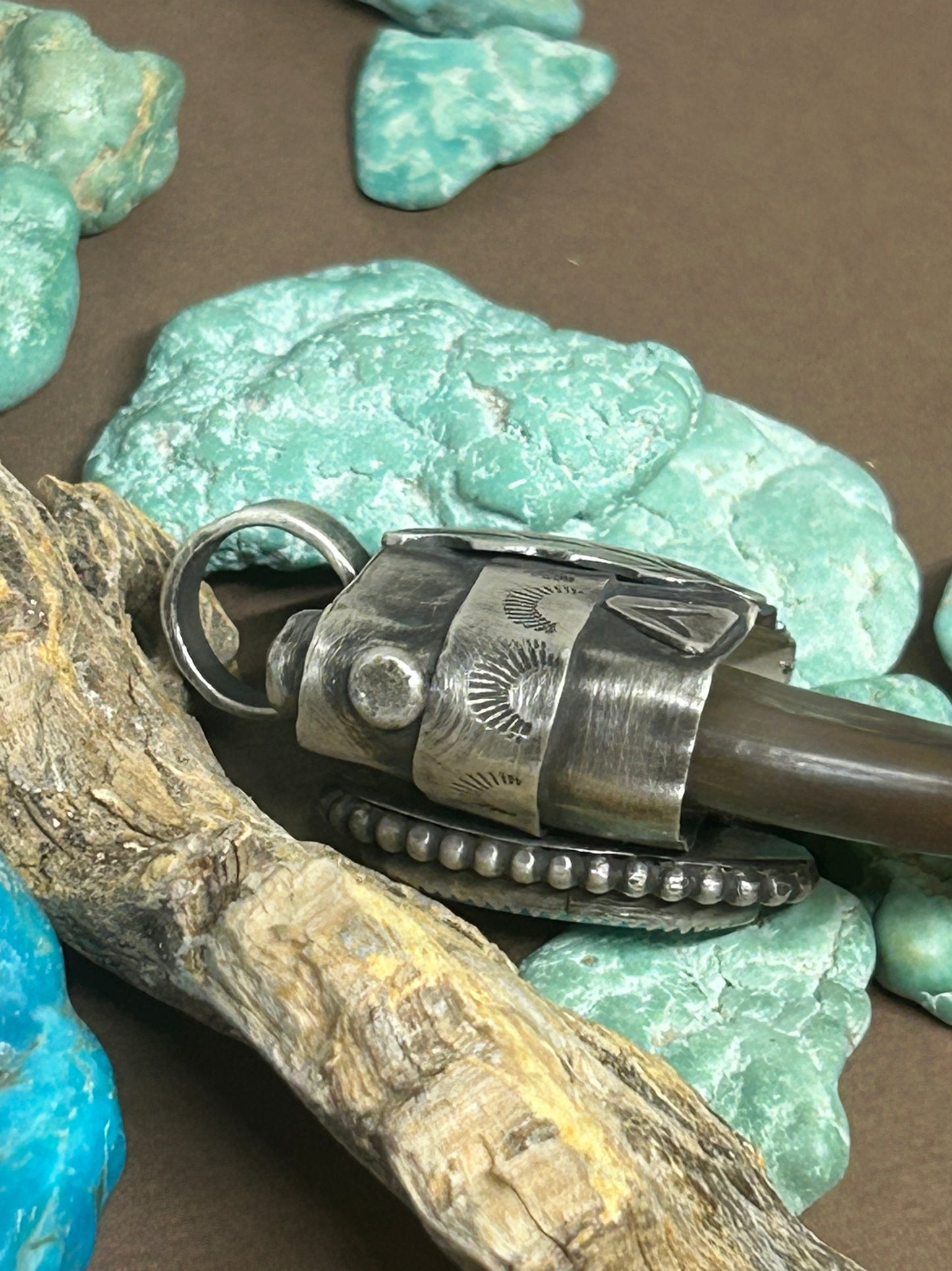 Bear Claw Pendant Pilot Mountain Bamboo Coral