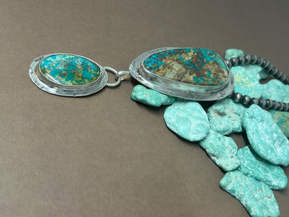 Tuff Gurlz Pendant 3 Royston Turquoise Sterling Silver