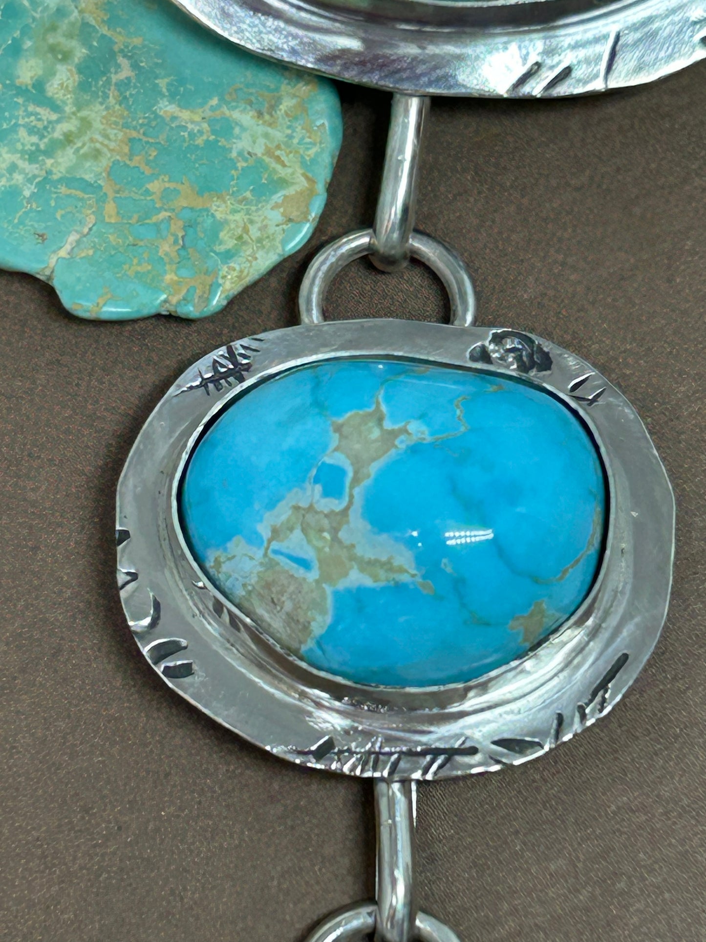 Tuff Gurlz Royston Turquoise Sterling Silver 6