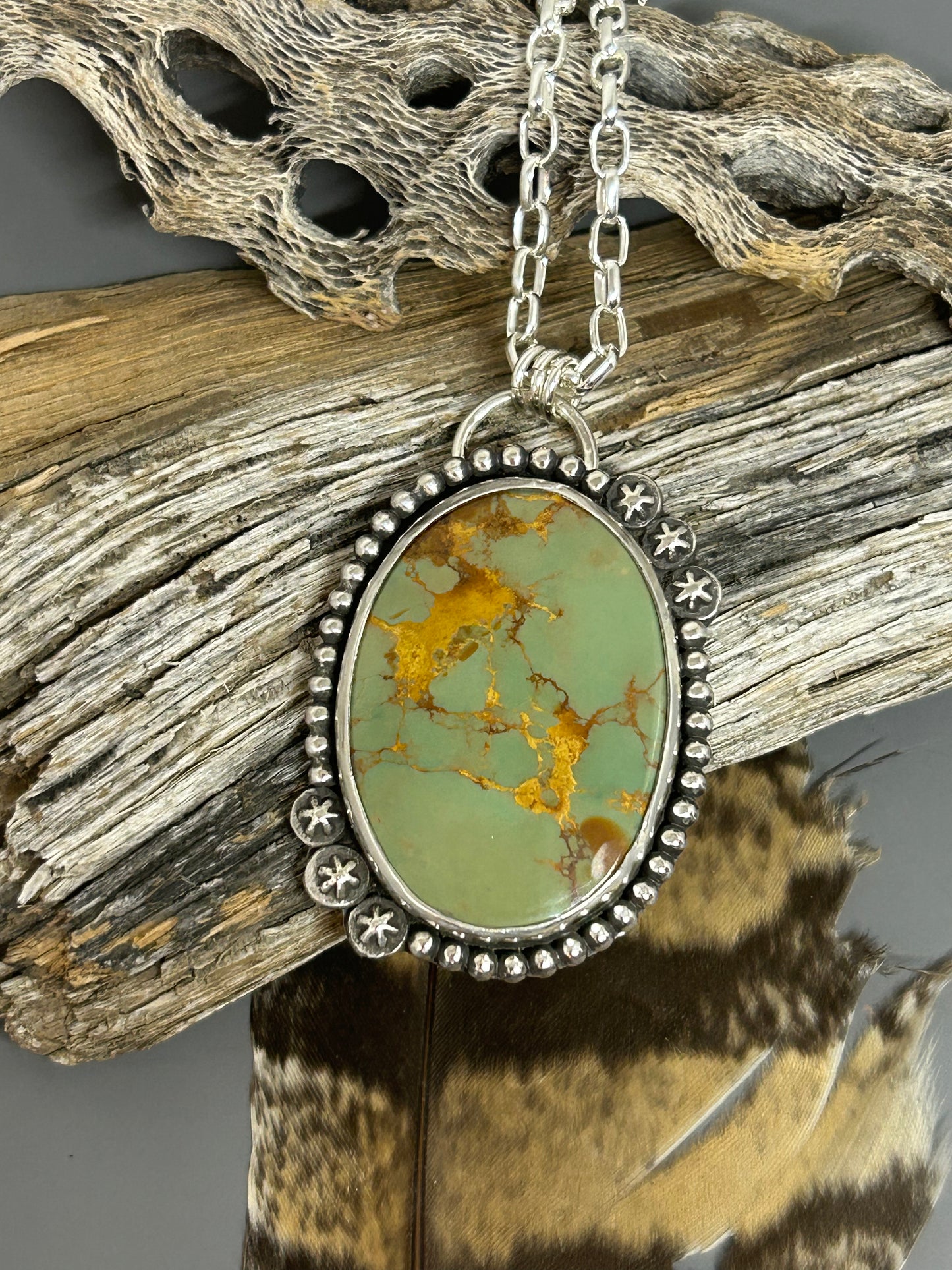 Patagonia Turquoise Sterling Silver Necklace