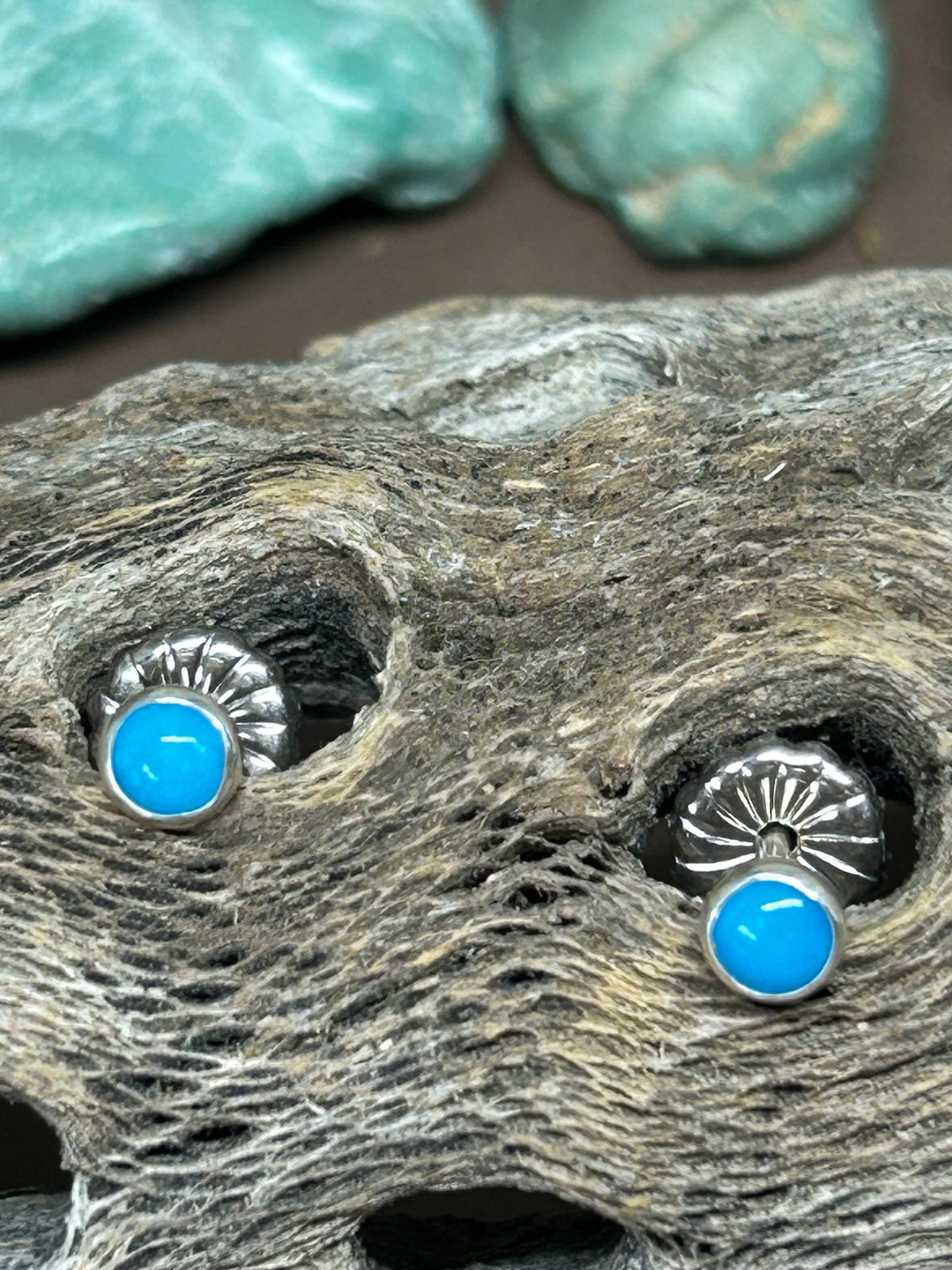 Minimalist Turquoise Earrings