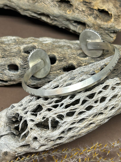 Sterling Silver Cuff Bracelet Elisa Turquoise