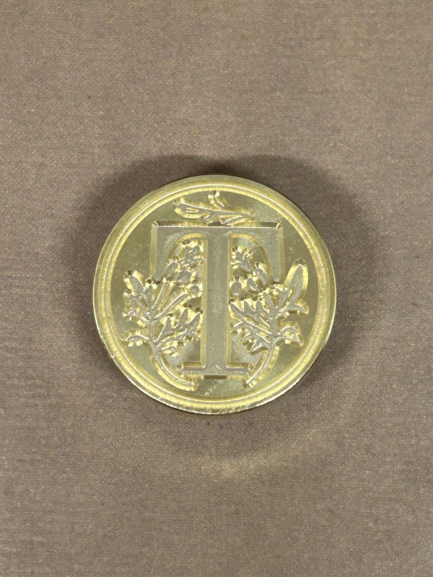 Initial Wax Seal Charm Necklaces