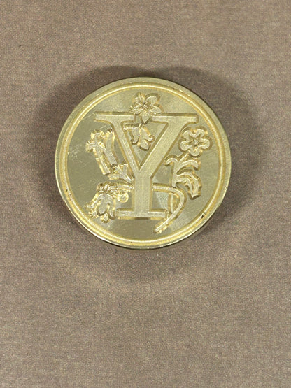 Initial Wax Seal Charm Necklaces