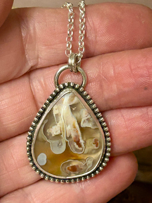 Bryson’s Turkish Agate Necklace - Taylor Made Silver