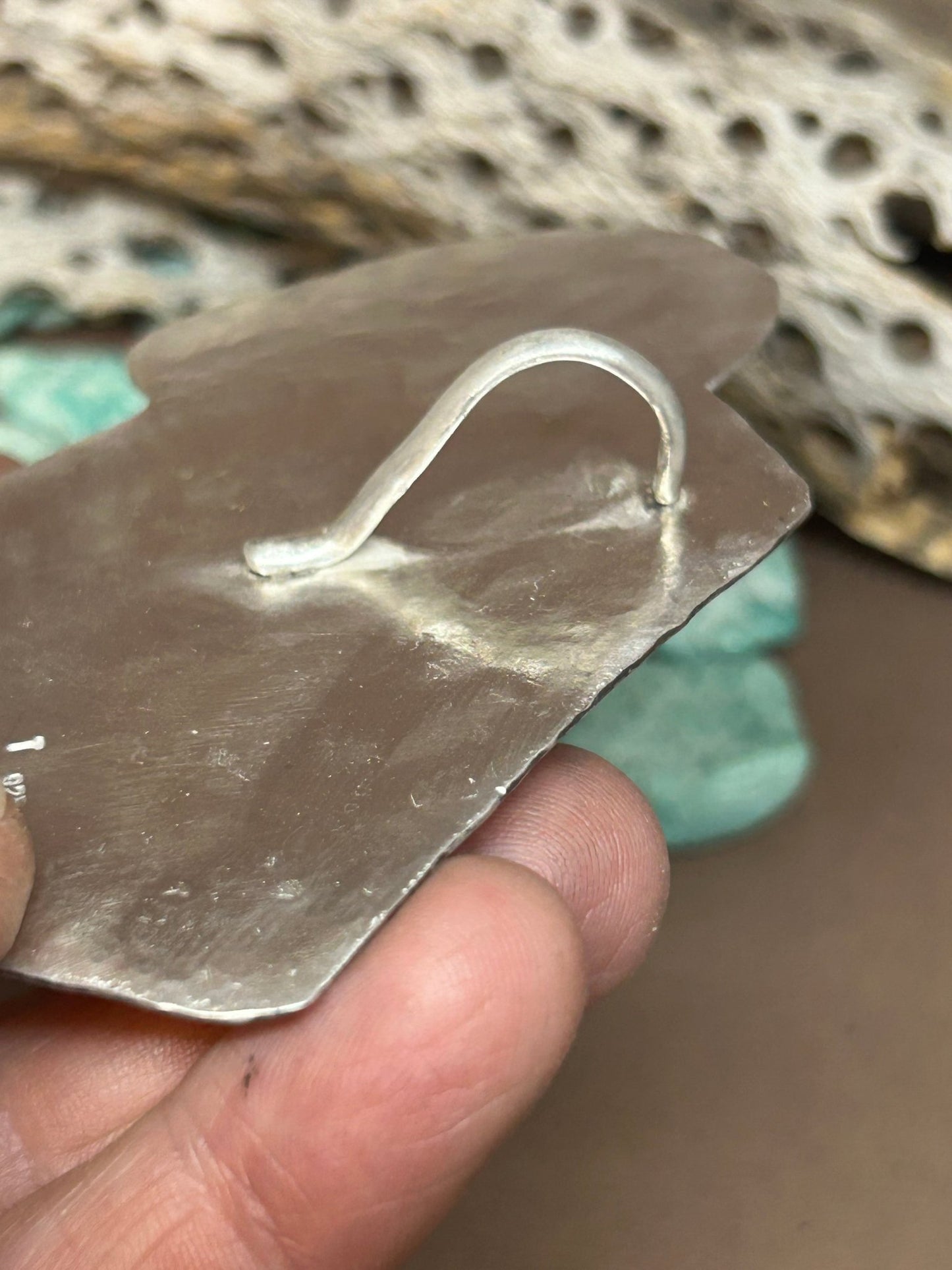 Buffalo Turquoise Pendant - Taylor Made Silver