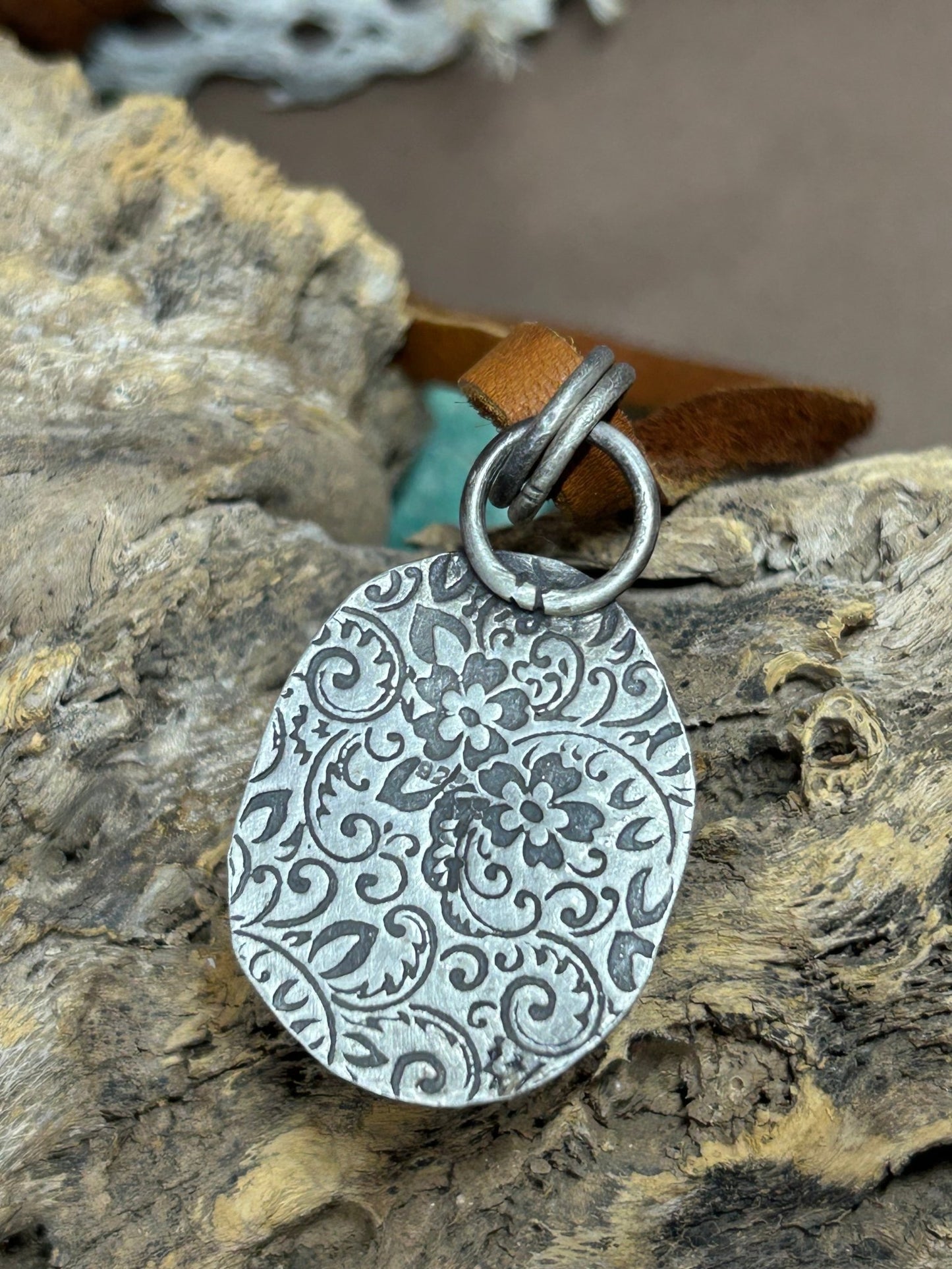 Butterfly Talisman Turquoise Sterling Silver - Taylor Made Silver