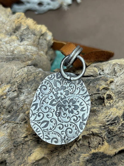 Butterfly Talisman Turquoise Sterling Silver - Taylor Made Silver