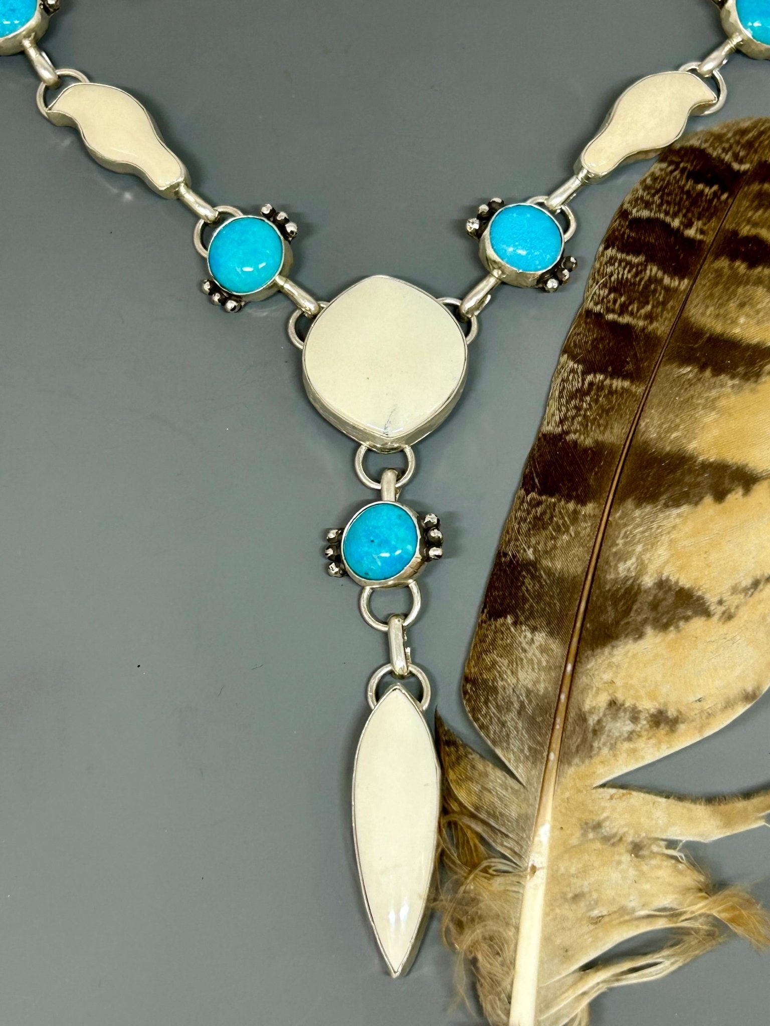 Campitos Tirquoise Ivory Creek Variscite Necklace - Taylor Made Silver