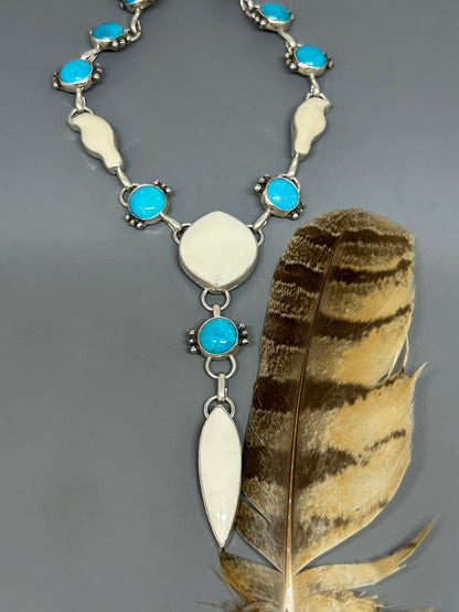 Campitos Tirquoise Ivory Creek Variscite Necklace - Taylor Made Silver